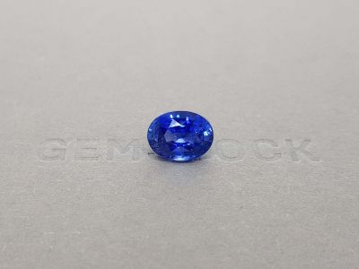 Синий сапфир Royal Blue в огранке овал 5,75 карат, Шри-Ланка photo
