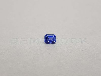 Синий цейлонский сапфир в огранке октагон 1,64 карата photo