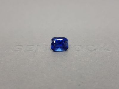 Сапфир цвета Cornflower Blue в огранке радиант 3,04 карата photo