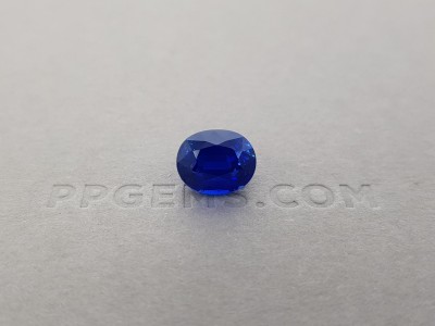 Синий цейлонский сапфир 5,05 карата photo