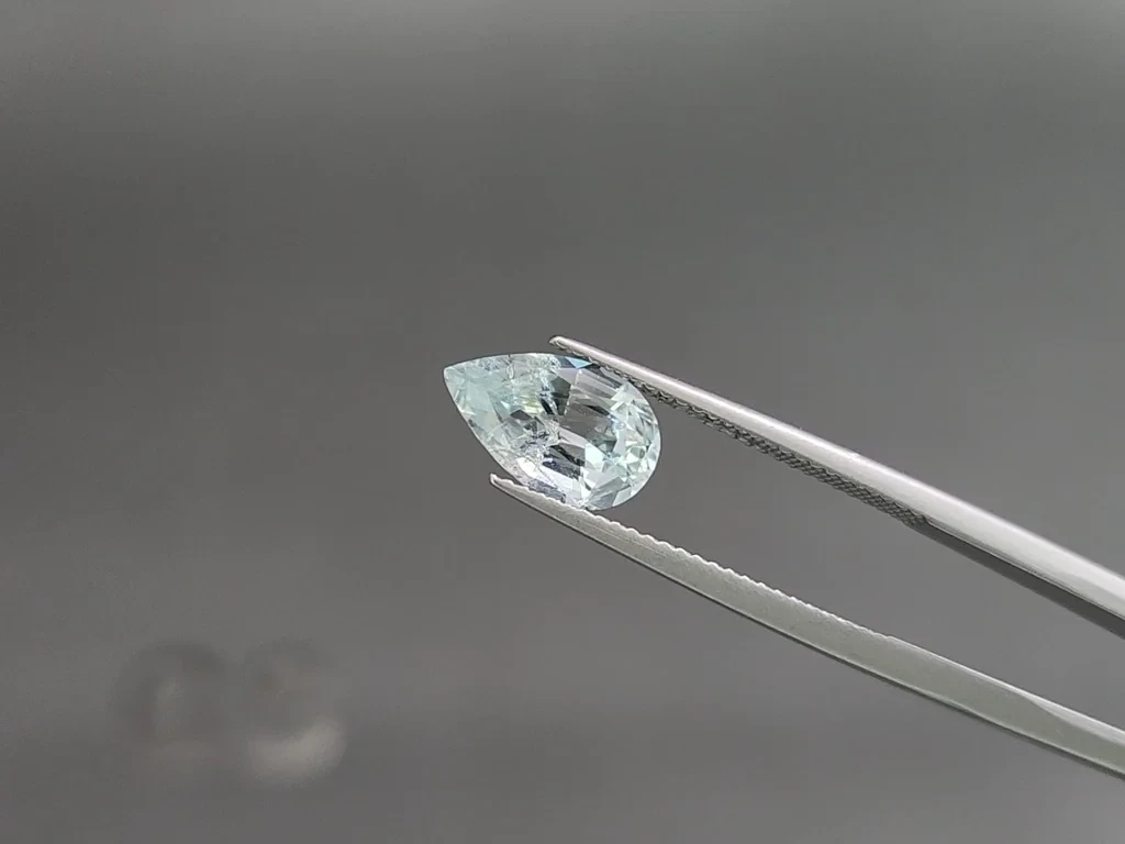 Сет аквамаринов в огранке груша 4,07 карат, Мадагаскар Изображение №3