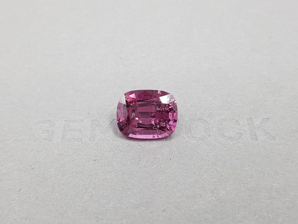 Розово-пурпурная шпинель 6,38 карат, Бирма фото №1
