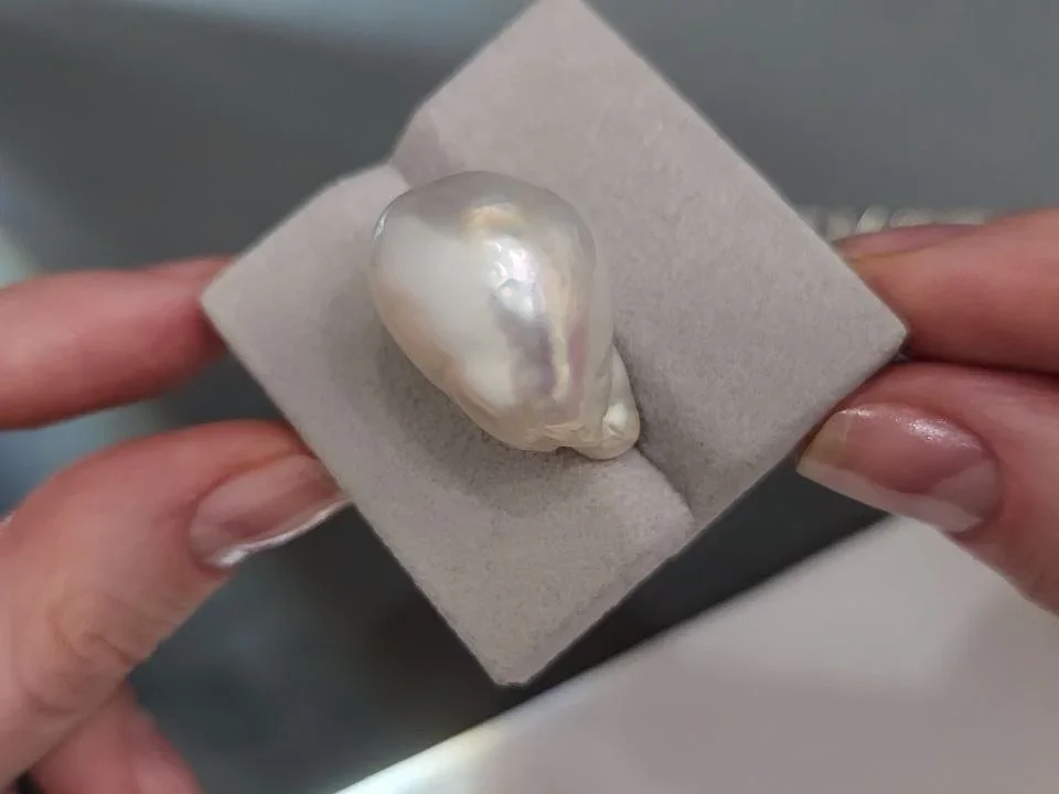 Жемчуг барочный  формы Южных морей 18,3-24,5 мм, Австралия Изображение №4