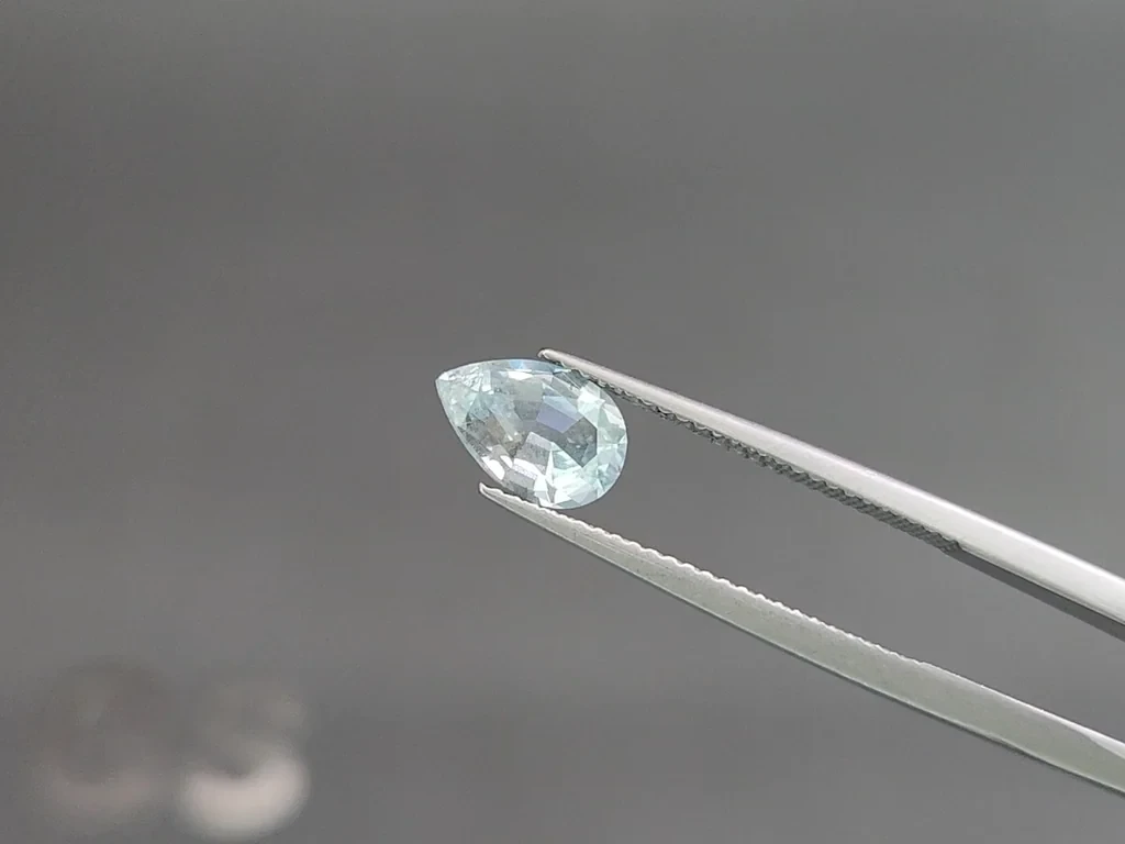 Сет аквамаринов в огранке груша 3,03 карат, Мадагаскар Изображение №3