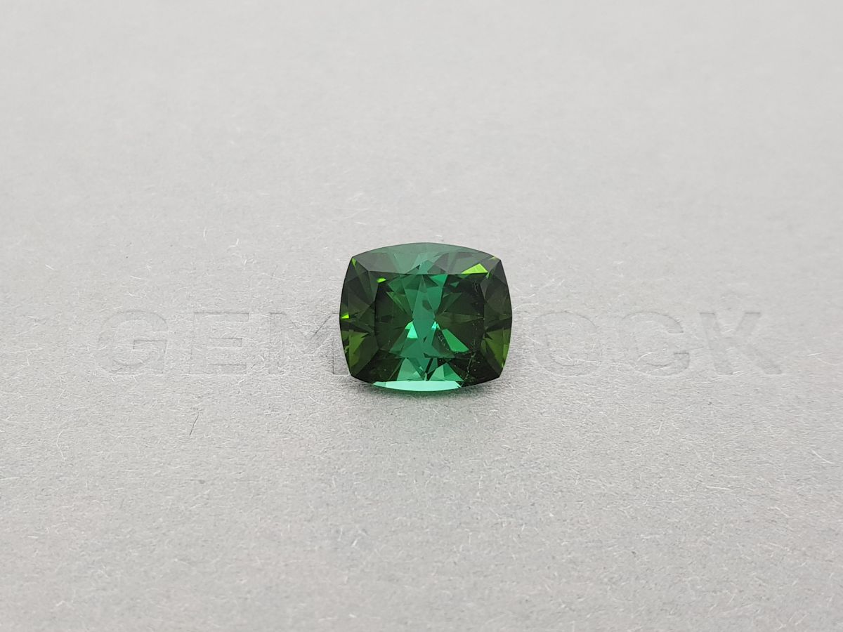 Тёмно-зелёный турмалин 6,96 карат, Афганистан, ICA фото №1