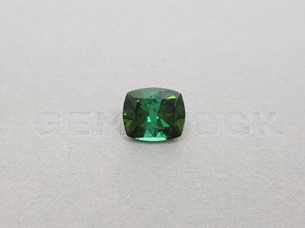 Тёмно-зелёный турмалин 6,96 карат, Афганистан, ICA Изображение №1