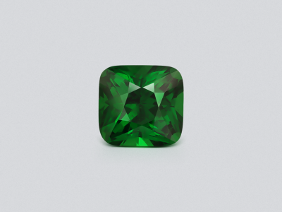 Гранат цаворит Vivid Green в огранке кушон 1,25 карат, Танзания  photo