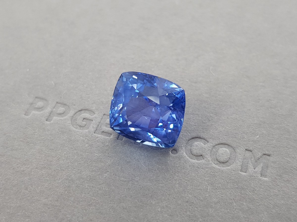 Негретый цейлонский сапфир 11,64 карата, (Gubelin, GRS) фото №6