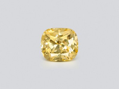 Негретый сапфир Pastel Yellow в огранке кушон 1,12 карата, Шри-Ланка photo
