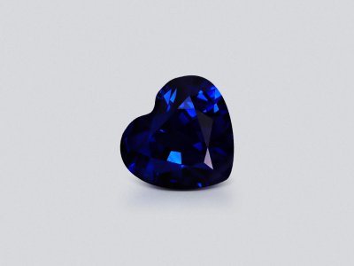 Сапфир Royal Blue в огранке сердце 1,31 карата, Шри-Ланка photo
