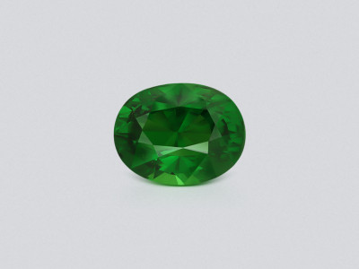 Гранат цаворит Vivid Green в огранке овал 4,05 карат, Танзания photo