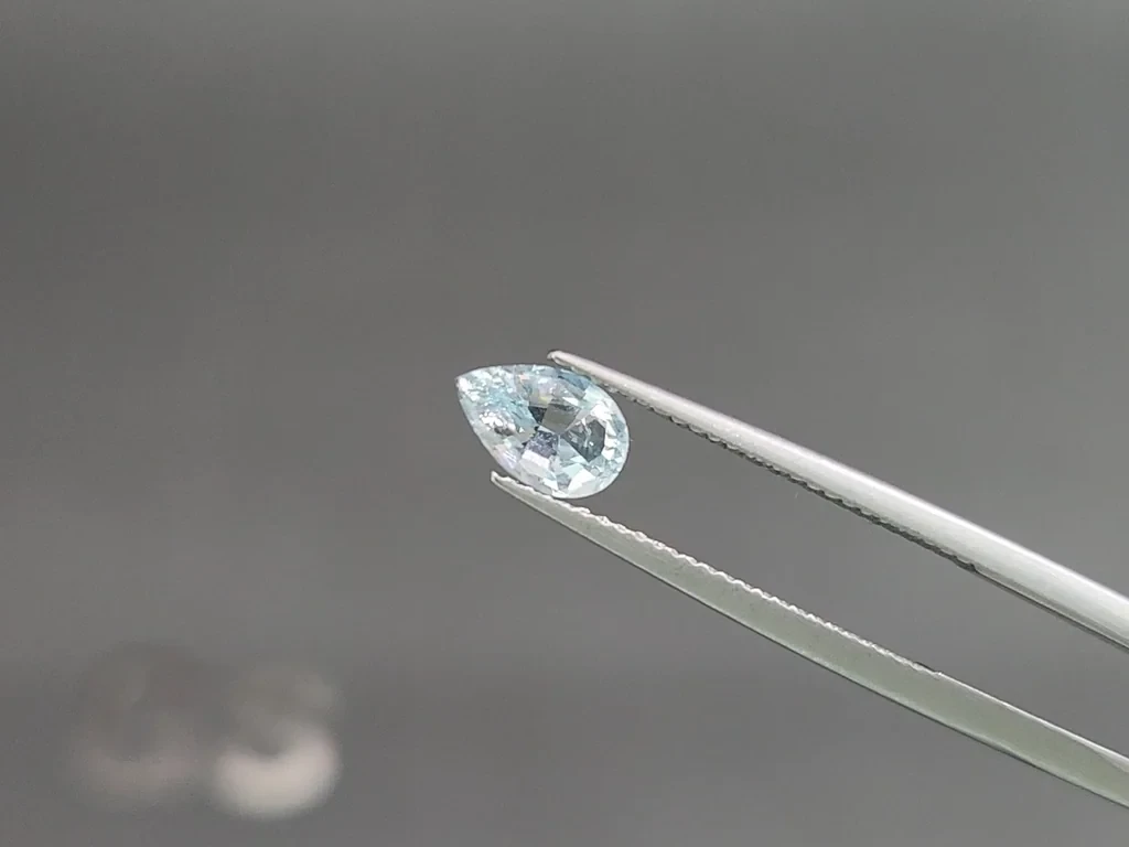 Сет аквамаринов в огранке груша 2,10 карат, Мадагаскар Изображение №2