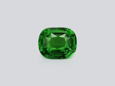 Гранат цаворит Intense Green в огранке кушон 2,59 карат, Танзания  photo
