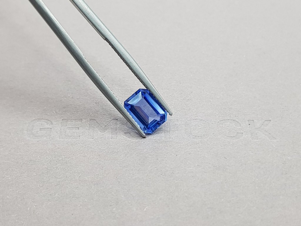 Сапфир цвета Cornflower в огранке октагон 2,01 карата Изображение №4