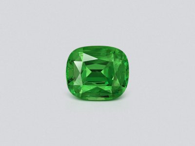 Гранат цаворит Intense Green в огранке кушон 2,11 карата, Танзания  photo