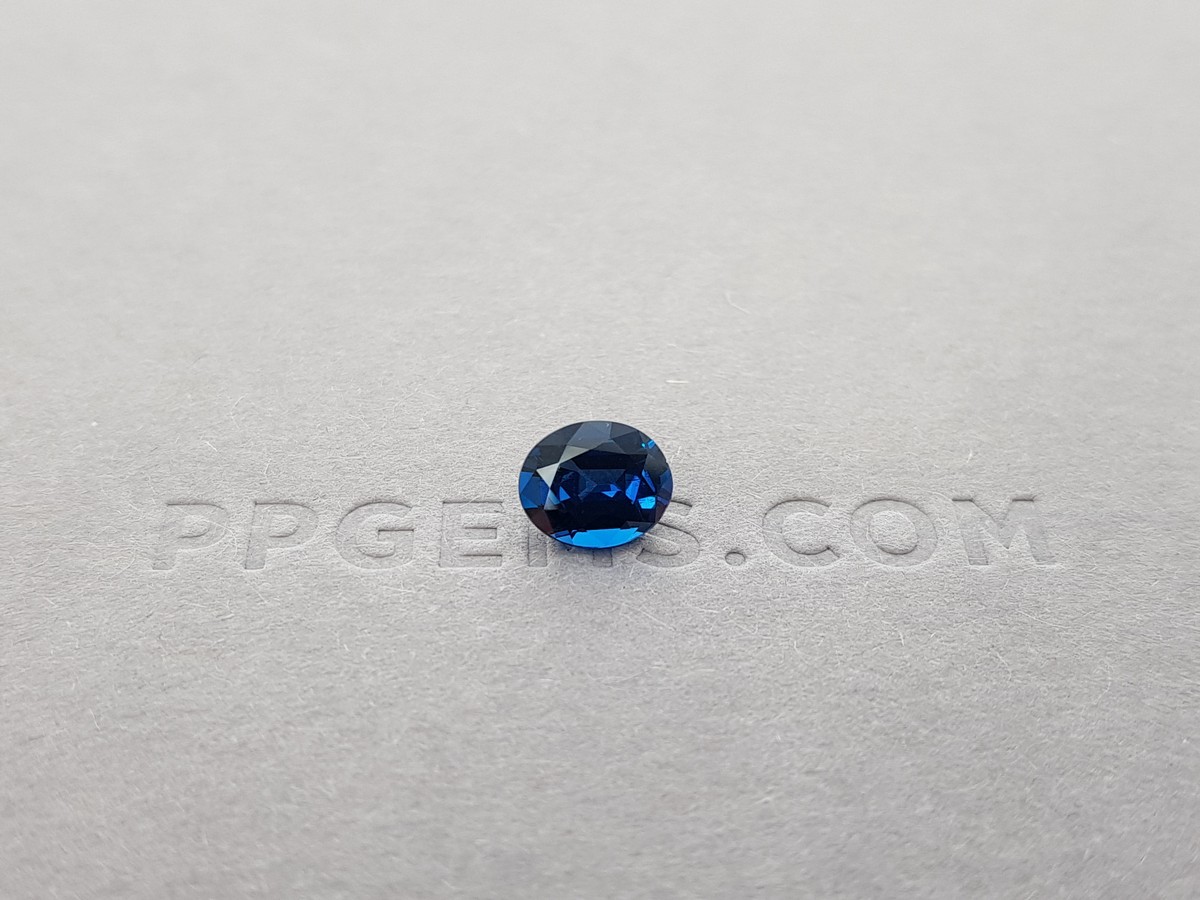Синяя шпинель 1,08 карат, GRS фото №5