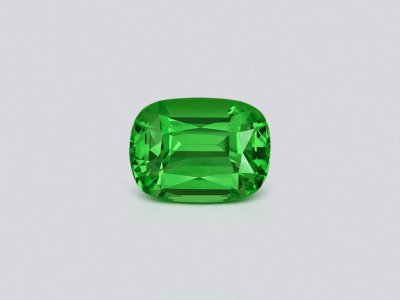 Гранат цаворит Intense Green в огранке кушон 1,95 карата, Танзания  photo