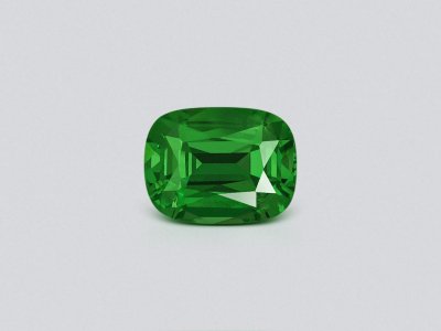 Гранат цаворит Intense Green в огранке кушон 1,98 карата, Танзания  photo