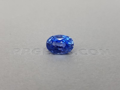 Синий цейлонский сапфир 5,04 карата
