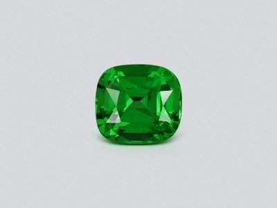 Гранат цаворит Intense Green в огранке кушон 2,25 карата, Танзания  photo