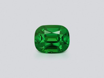 Гранат цаворит Vibrant green в огранке кушон 5,00 карат, Танзания  photo