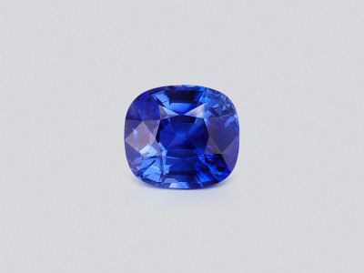 Негретый сапфир Royal Blue в огранке кушон 2,55 карат, Шри-Ланка photo