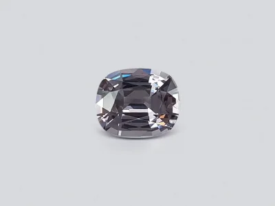 Серая шпинель в огранке кушон 4,58 карата, Бирма photo