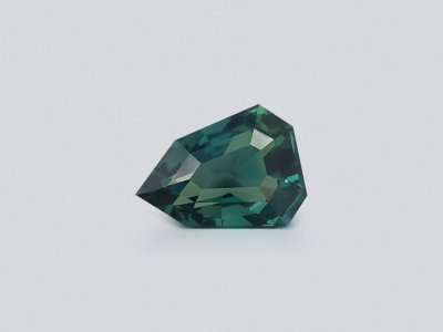 Сапфир Teal в фантазийной огранке 1,03 карата, Мадагаскар photo
