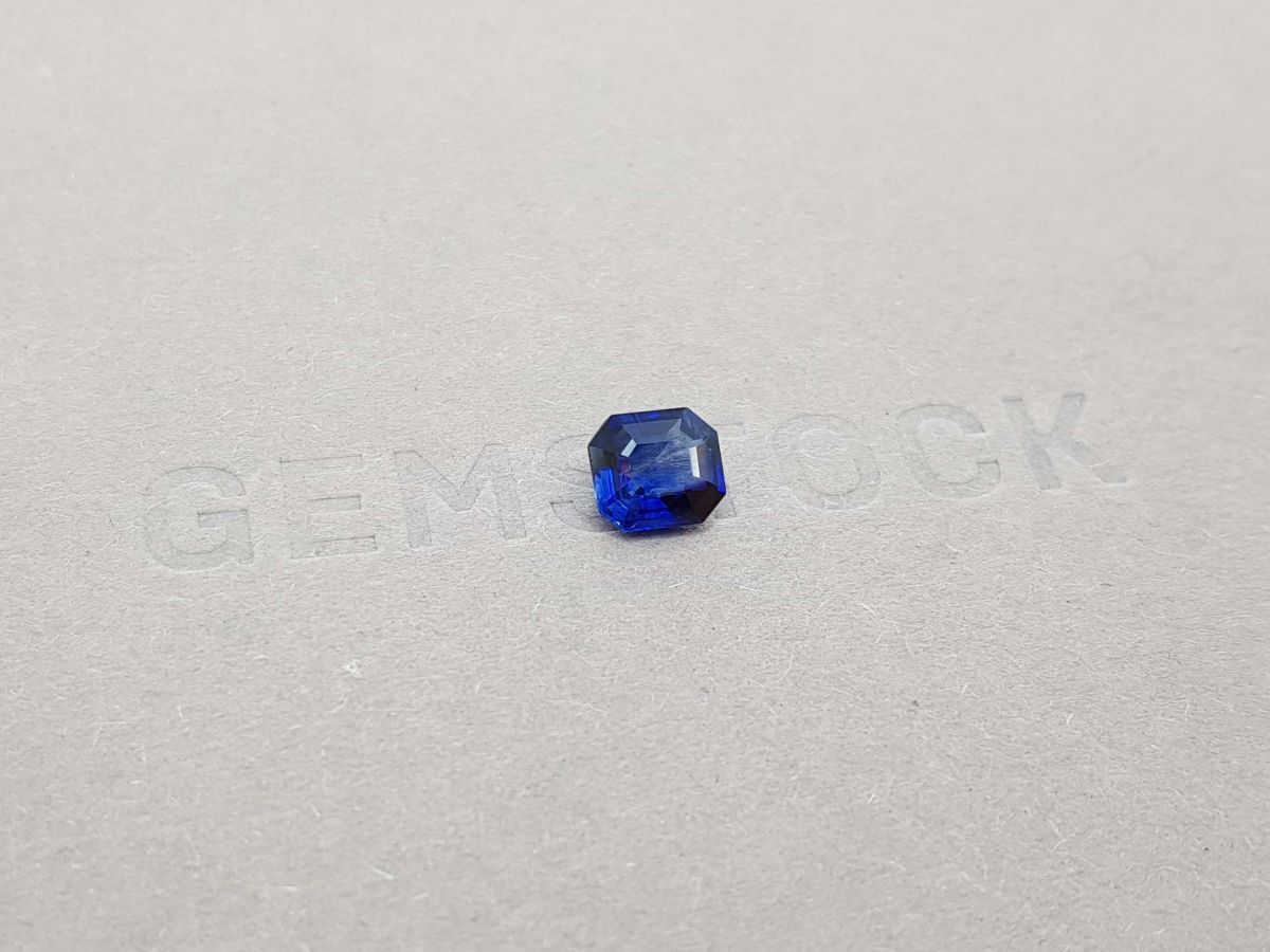 Синий сапфир из Шри-Ланки 1,25 карат фото №2