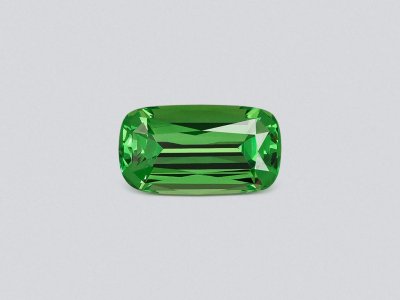 Гранат цаворит Intense Green в огранке кушон 1,69 карата, Танзания  photo