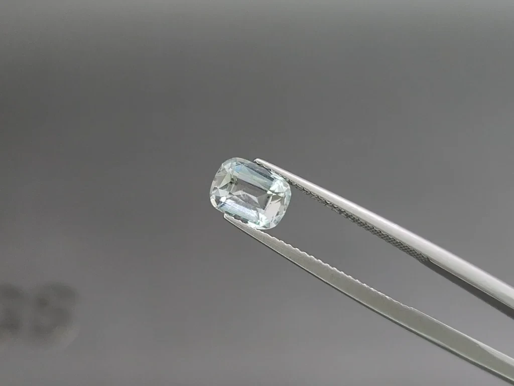 Сет аквамаринов в огранке кушон 2,89 карат, Мадагаскар Изображение №3