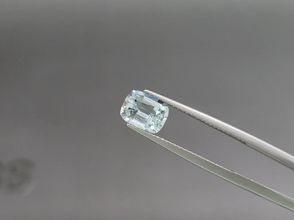 Сет аквамаринов в огранке кушон 2,60 карат, Мадагаскар Изображение №3
