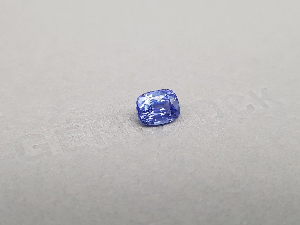 Негретый синий сапфир в огранке кушон 2,24 карат, Шри-Ланка Изображение №2