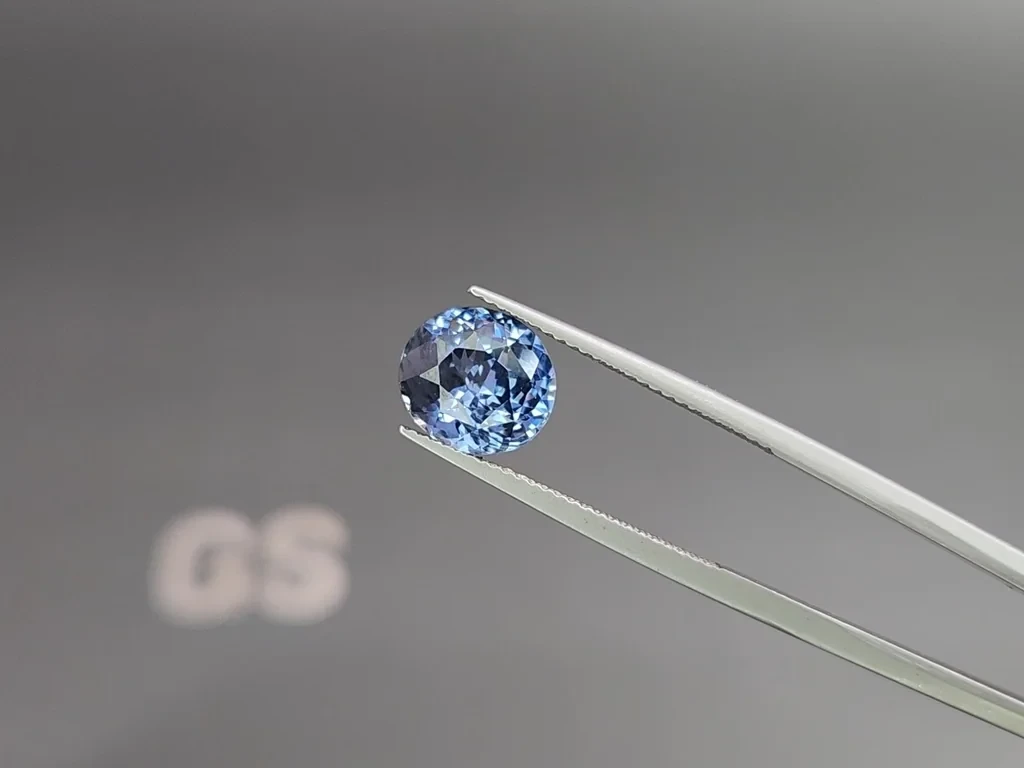 Сапфир Teal в огранке овал 4,03 карат, Шри-Ланка Изображение №3