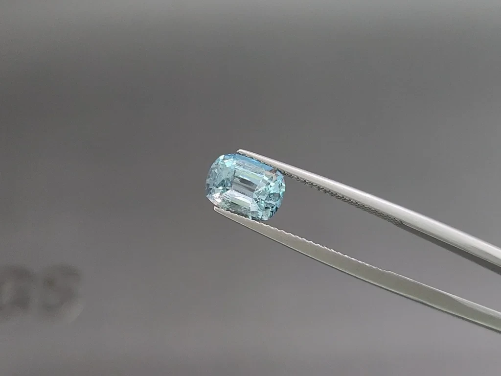 Сет аквамаринов в огранке кушон 3,64 карат, Мадагаскар Изображение №3