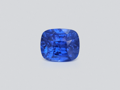 Негретый сапфир Cornflower Blue в огранке кушон 18,07 карат, Шри-Ланка photo