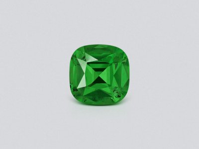 Гранат цаворит Intense Green в огранке кушон 1,93 карата, Танзания  photo
