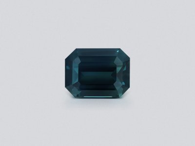 Негретый сапфир Teal в огранке октагон 2,04 карат, Шри-Ланка photo