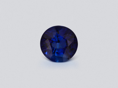 Сапфир Royal Blue в огранке круг 4,02 карат, Шри-Ланка  photo