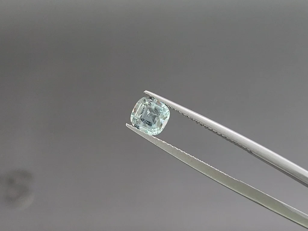 Сет аквамаринов в огранке кушон 1,69 карат, Мадагаскар Изображение №3