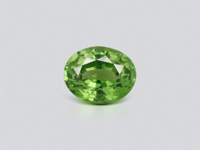 Цаворит Intense Green в огранке овал 1,18 карата, Танзания photo