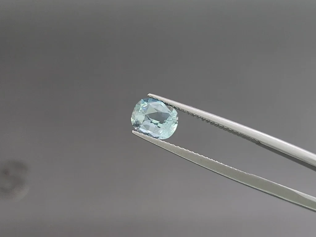 Сет аквамаринов в огранке кушон 2,54 карат, Мадагаскар Изображение №3