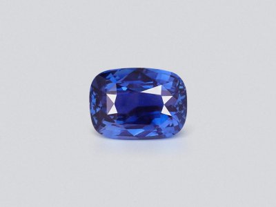 Негретый сапфир Royal Blue в огранке кушон 2,52 карата, Шри-Ланка photo