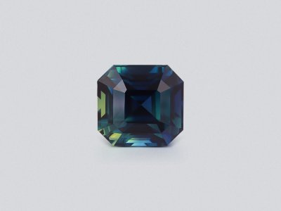 Негретый сапфир Teal в огранке октагон 2,06 карата, Шри-Ланка photo