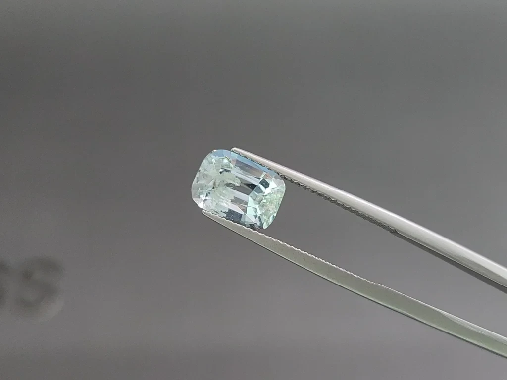 Сет аквамаринов в огранке кушон 5,23 карат, Мадагаскар Изображение №3