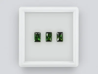 Комплект из трех верделитов 2,22 карата, Афганистан photo