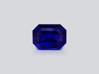 Сапфир Royal Blue в огранке октагон 3,14 карат, Шри-Ланка  photo