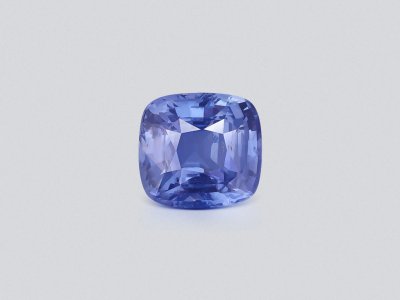 Негретый сапфир Pastel Blue в огранке кушон 1,54 карат, Шри-Ланка  photo