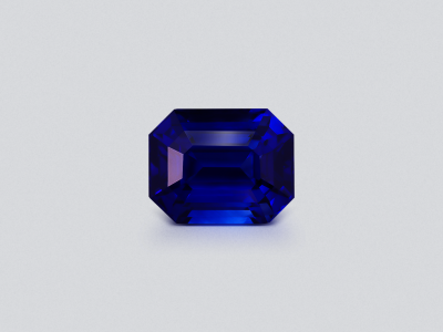 Сапфир Royal Blue в огранке октагон 5,97 карат, Шри-Ланка  photo