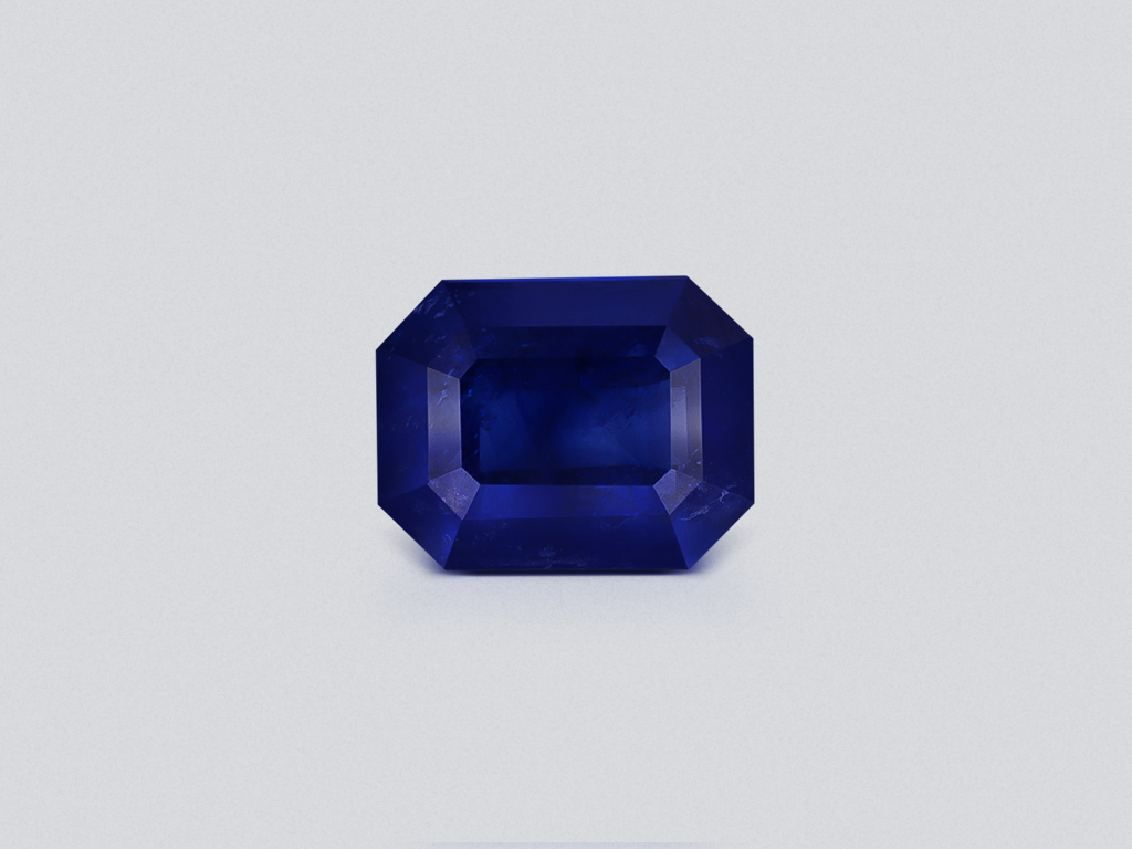 Сапфир Cornflower Blue в огранке октагон 2,76 карат, Шри-Ланка Изображение №1
